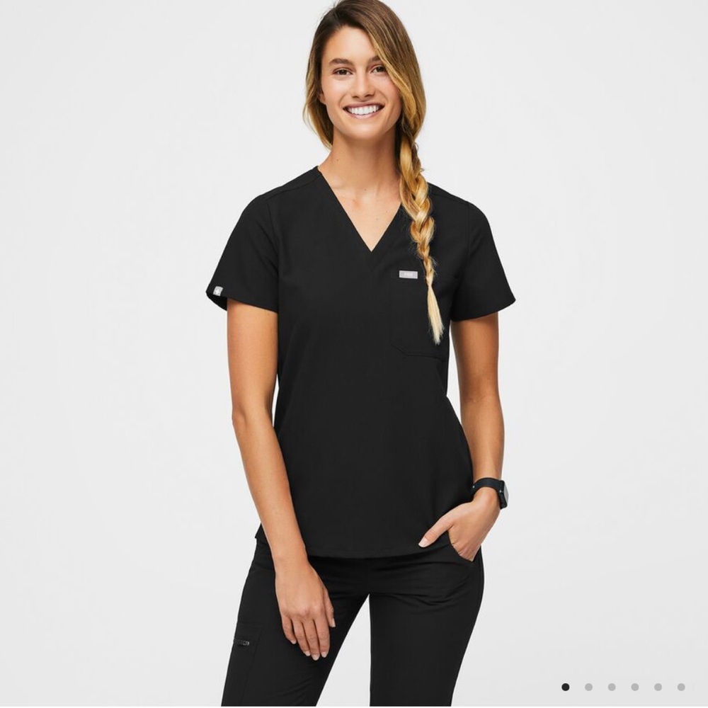 Figs Catarina Scrub Top Small